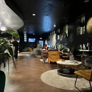 a view of the lounge area