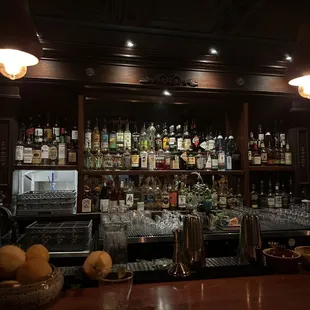 The bar