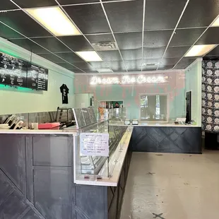 a view of the counter