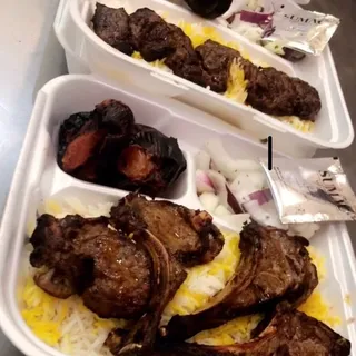 14. Lamb Chops with Rice