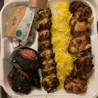 29. Chicken breast & Chicken thigh with Bread