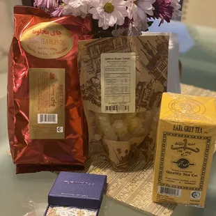 Saffron Candy, Hot Tea