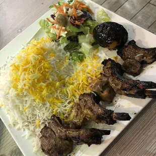Goat kebab