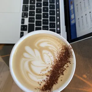 Highly recommend the signature fig latte