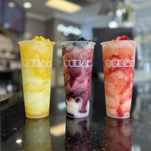 Our new lemonade freeze series!