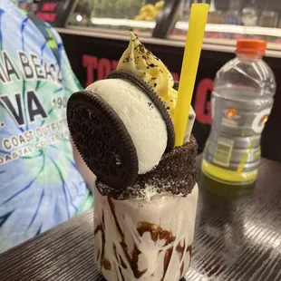 Cookies and cream shake