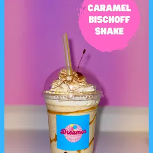 Our signature &quot;Caramel Bischoff shake&quot;