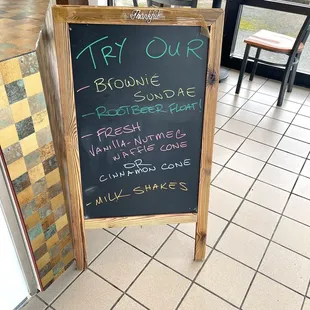 Their daily specials