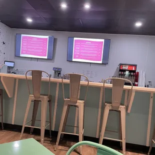 Front bar area with the check out counter