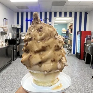 Kid's chocolate dipped toasted coconut