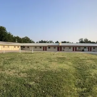 View of the motel.