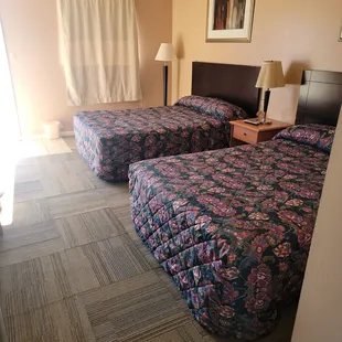 Remodeled rooms.