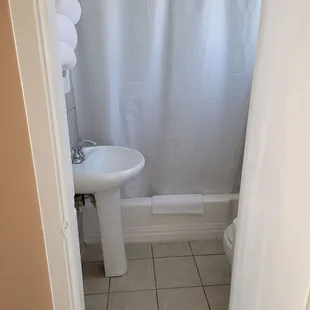 Clean bathrooms