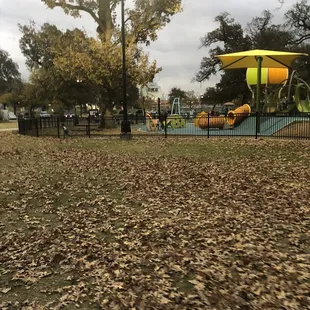 Such a great playground in a beautiful park