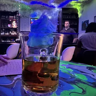 American God w/ my fav Woodford Reserve