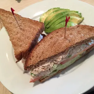 Turkey salad sandwich!!