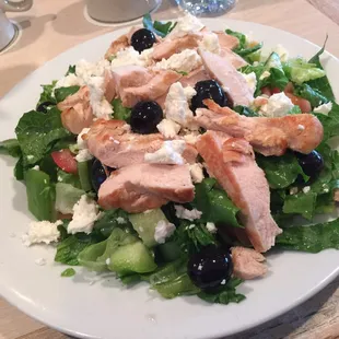 Greek chicken salad!!