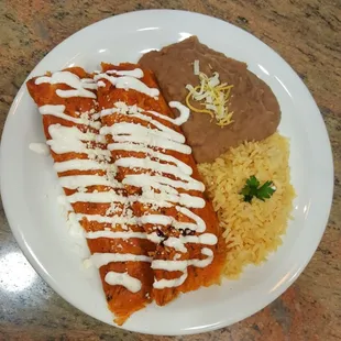 Tamales plate
