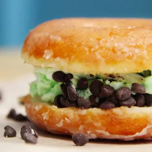Krispy Kreme Ice Cream Sandwich