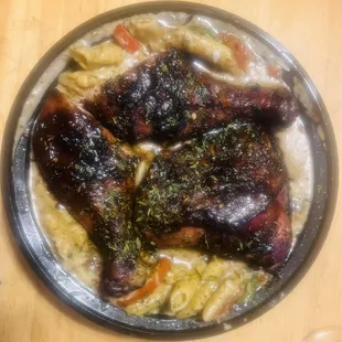 Jerk Chicken Rasta Pasta (Non-Boneless Edition)