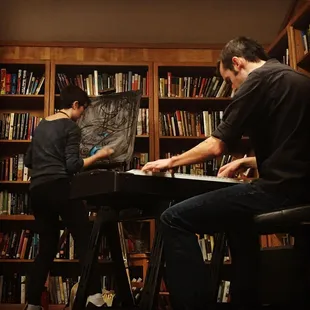 Pocket Vinyl in-store performance