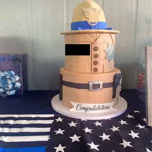 Academy Graduation Cake