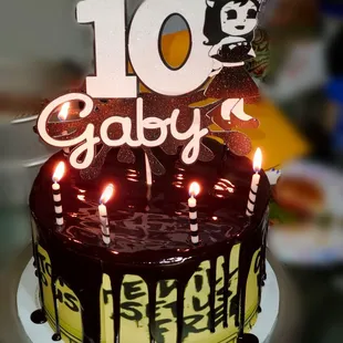 here's a fun one! Bendy and The Ink Machines "Alice Angel"