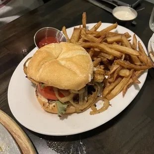 Blackened Mahi sandwich