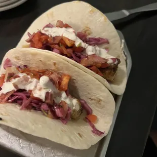 Fresh Mahi Mahi tacos