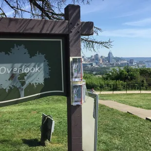 Overlook with Cincinnati and Convington in the background