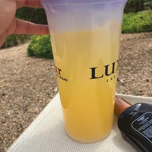 Buy a drink and get a free sippy cup !!