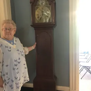 You'll be surprised how old this clock is