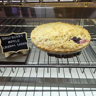 Raspberry Cream Cheese Pie