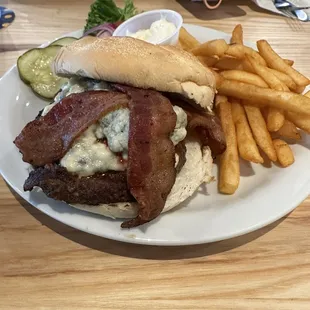 Black and Blue Burger