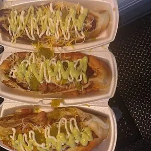 Our world famous Sonoran dog.