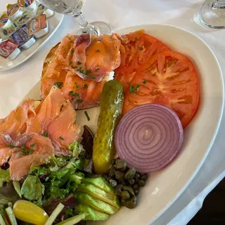 Lox and bagel