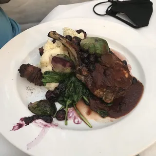 Blueberry Pork Chop