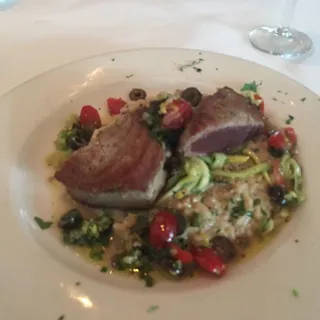 Pan-Seared Ahi Tuna Steak