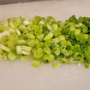 Fresh chopped green onions