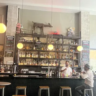Bar area