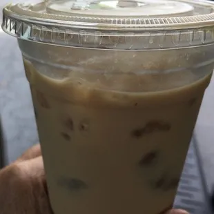 vanilla iced latte