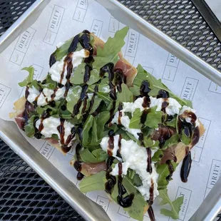 Prosciutto Arugula Pizza