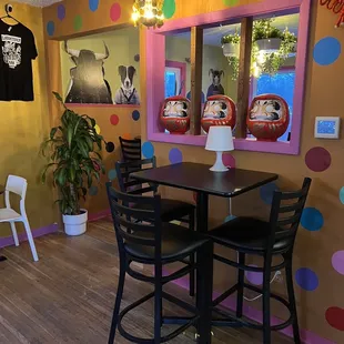 One of 2 rooms for seating.