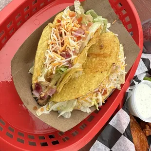 tacos, food