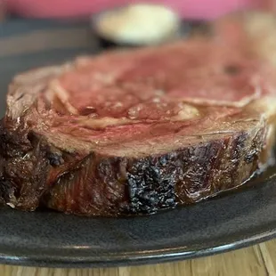 16oz, natural au jus, horseradish mousse