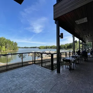 Lower Porch - it has two levels