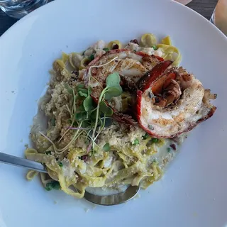 Lobster Tail Fettuccine