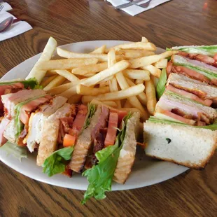 One of our options from the free breakfast menu