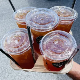 Homestyle tea, made fresh upon ordering!