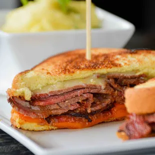 Smoked Brisket Grilled Cheese
